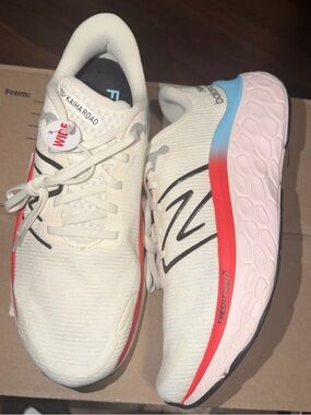 New Balance Unisex FF X Kaiha Road V1 White Running Shoes Sneakers Sz M8.5 W10 W